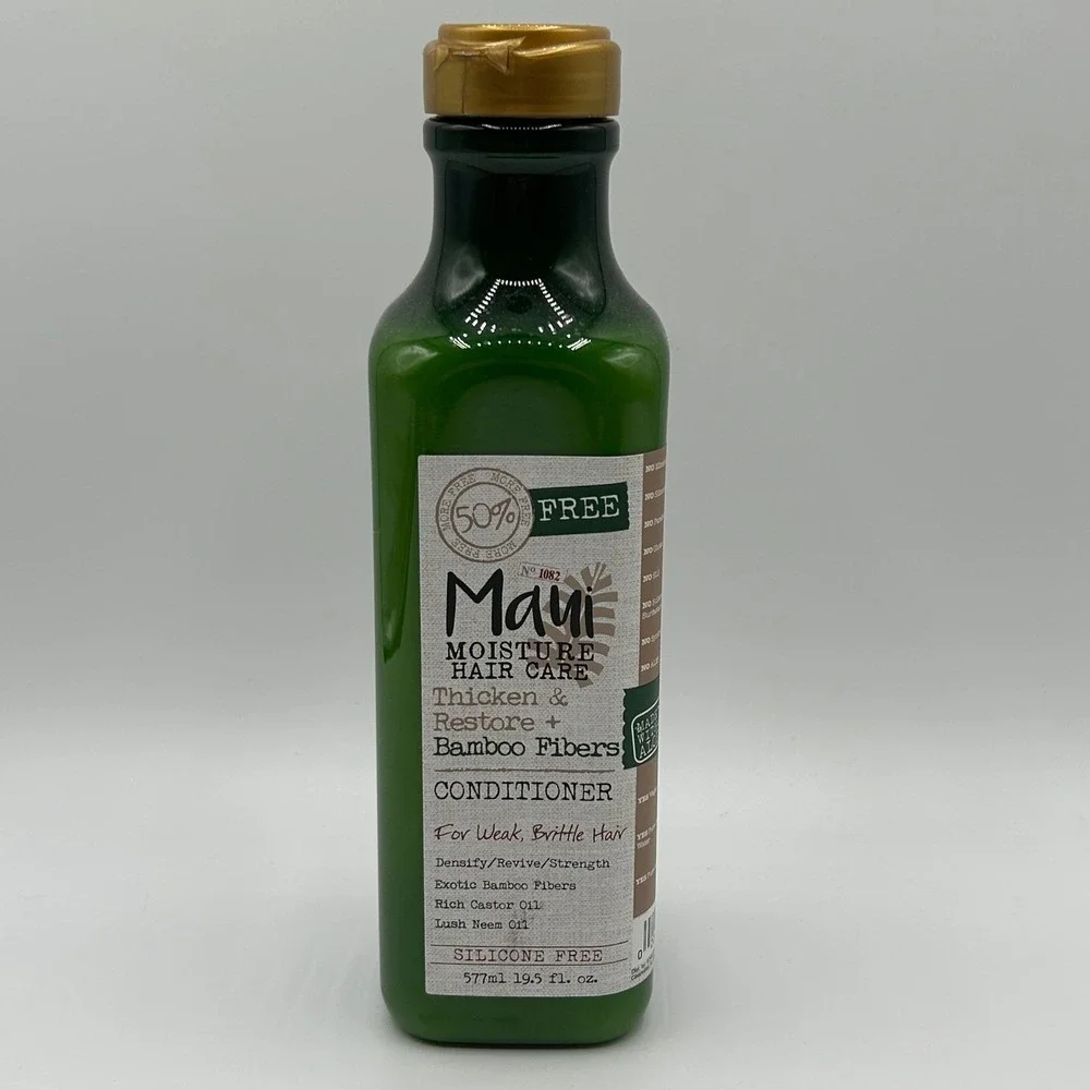 Maui Moisture Thicken & Restore Bamboo Fibers‎ Conditioner 19.5oz Silicone Free